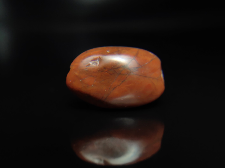 Antique beads High ancient Western Zhou Manau red Bite olive beads Old beads Old beads Millennium ancient beads