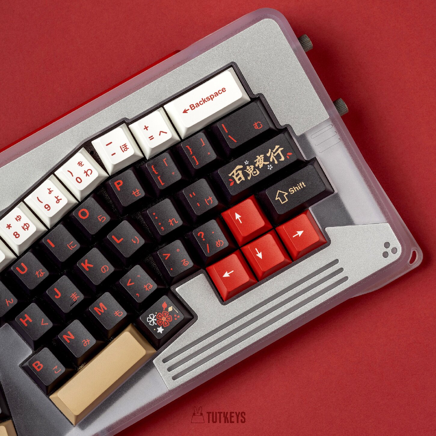 現貨】TUTKEYS&雨宮香奈-AC赤狐原廠PBT土醬鍵帽：敲擊鍵盤的藝術享受！