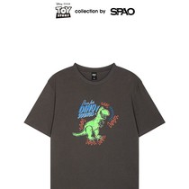 SPAO Toy Story joint name 2021 summer new leisure loose short sleeve T-shirt Women Mens SPRLB25D07