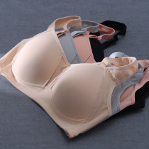 Export Japan summer thin bra breathable big chest show small sub-breast adjustment type mother sports sleep underwear women