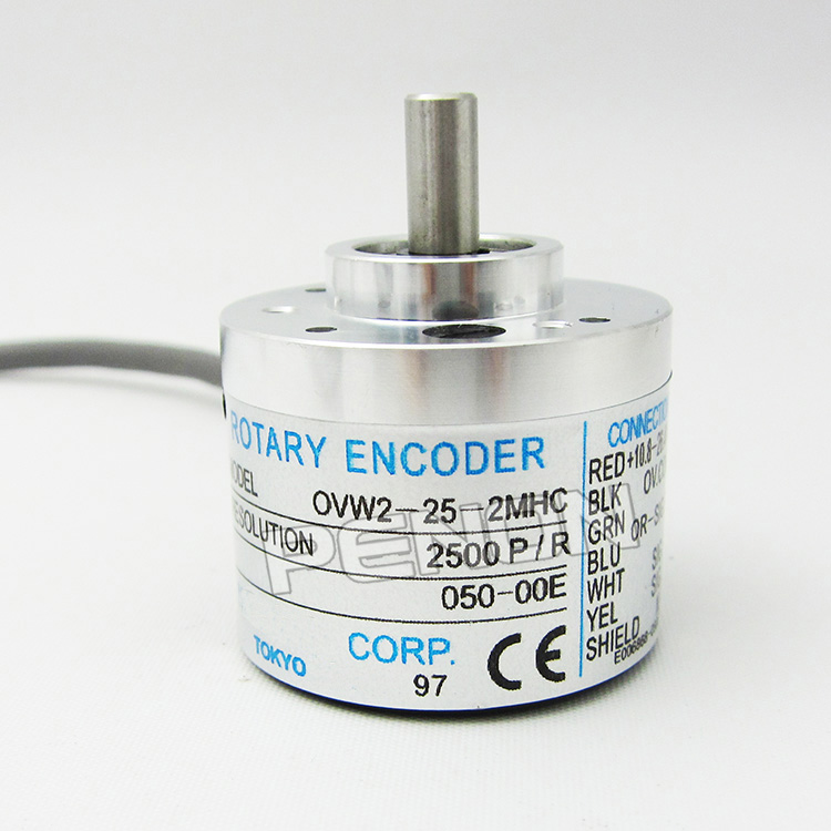 New OVW2-25-2MHC incremental rotary encoder pulse 2500 solid shaft diameter 6mm off-the-shelf