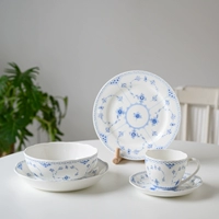 [【梦田良品】中古风丹麦哥本哈根唐草平替咖啡杯碟沙拉碗平盘汤盘]