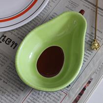 Dream field Good tasting] zakka Ceramic Bull Oil Fruit Small Bowl Breakfast Salad Bowl Snack Bowl