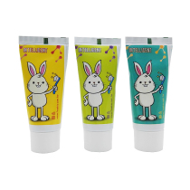 Taiwan imported Internet childrens enzyme toothpaste 40g fluorine-free children can swallow 3 flavors without fluorine