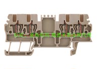 ZDU 1 5 4AN Weidmiller plug spring Terminal 4 wiring points 1775580000