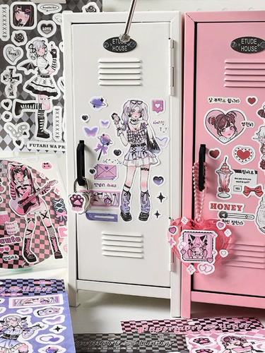 Мультяшная детская наклейка, наклейки, планировщик