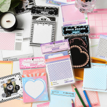 Heart Motion Collection Handbooks Material Packs of the Stars Catch The Stars Collage Border Card hand ledger Sign Paper No Stickless High Face Value