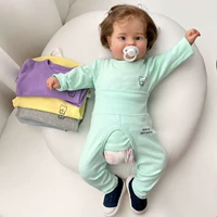 Зеленый детский хлопковый комплект