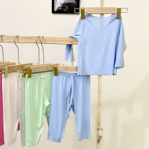 Baby Modale pyjamas baby boy thin suit Home Suit Men and women Air-conditioned Children Clothes Summer Thin