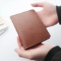 Su Gu handmade da hộ chiếu retro túi da lớp đầu tiên gói thẻ bảo vệ du lịch ví giấy chứng nhận luật sư da ví đựng giấy tờ nam