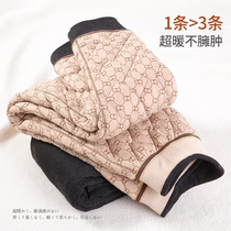Boys silk warm pants and autumn trousers school uniform thickening high waist middle school children 4 - 16 years old children punching bottle