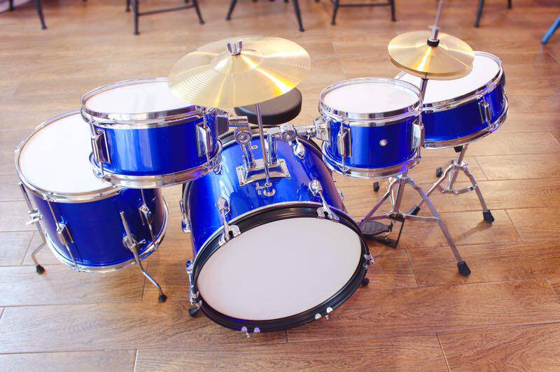 Large children's shelf jazz drum practice drum 5 drums 2-10 years old beginners percussion instruments (non-toys)
