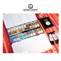 87 Rabbit Daniel Smith Daniel Smith DS Pearlescent Watercolor Paint 48 Color Split DS Watercolor Medecchia
