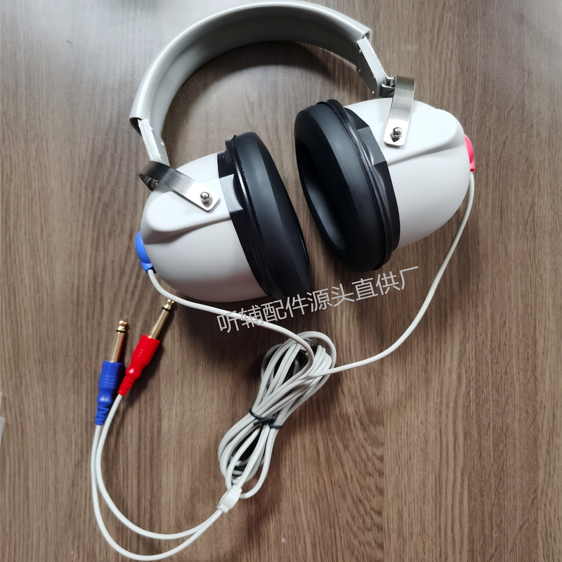 Head-Mounted Audiometer Headphones, Air Conduction Headphones, Tdh39P Electric Audiometer Ear Headphones, High-End Universal Type