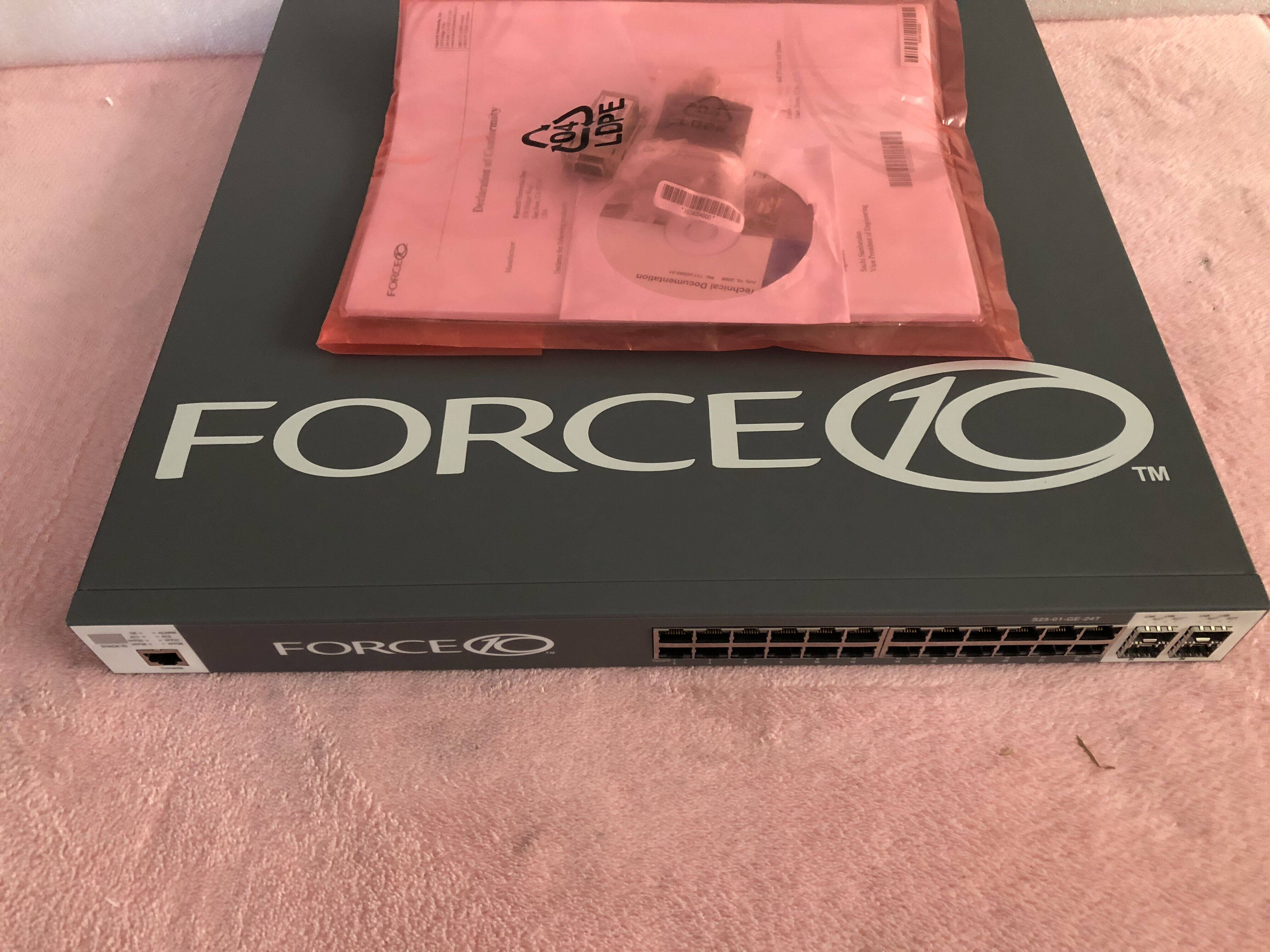 Compatible with FORCE10 S25-01-GE-24T