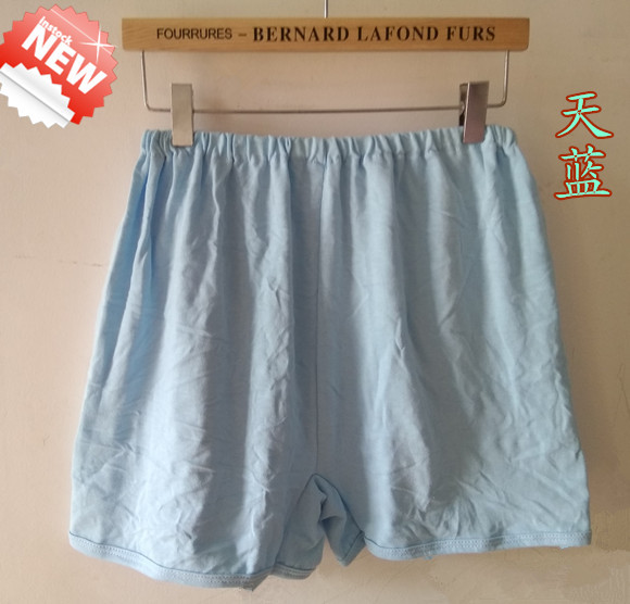 4 túi của nam giới và phụ nữ mô hình trung niên và trung niên đồ lót cotton boxers lỏng tăng chất béo bốn góc cotton đồ lót