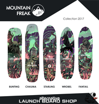 alternative long board speed drop artifact imported long board MOUNTAIN FREAK series launch skateboard