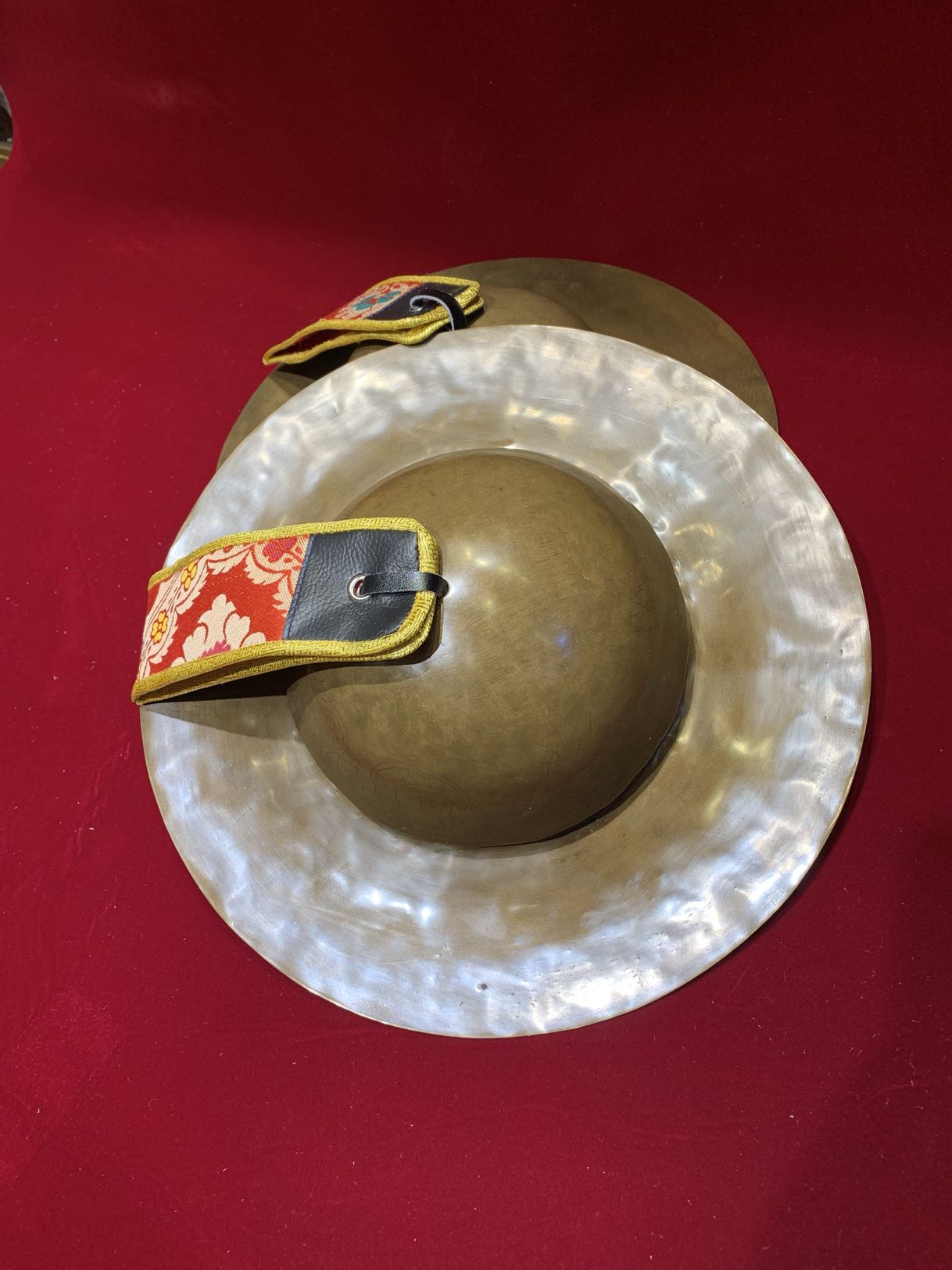 Wisdom compassion Buddha's edge Nepalese cymbal tantric ritual instrument big cymbal small cymbals copper cymbals cymbals 30 cm