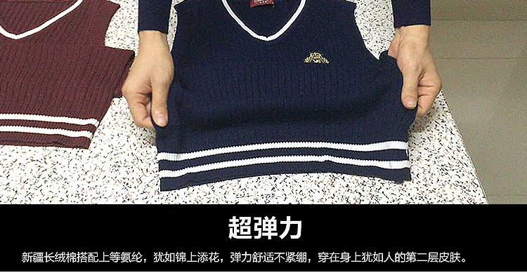 Débardeur homme Woolen gilet pour automne - Ref 1583116 Image 15