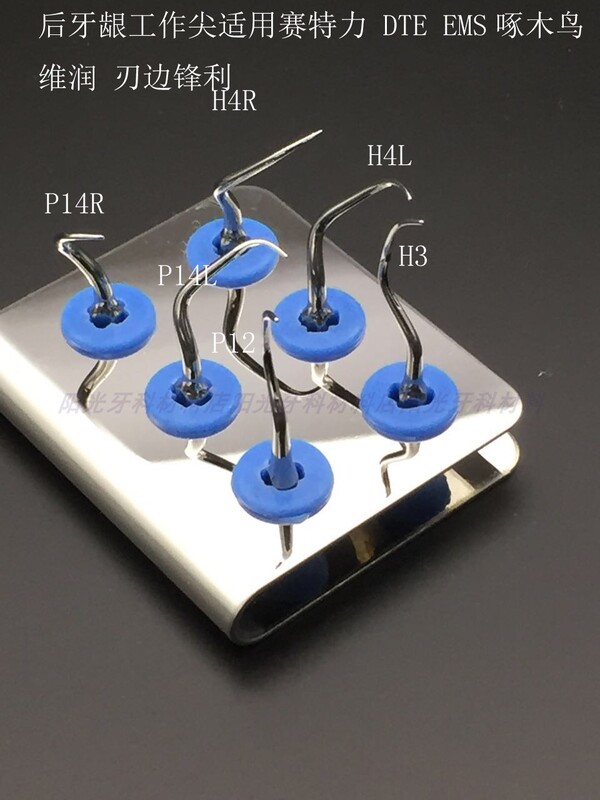 Suitable for Starter Woodpecker Ultrasonic Tooth Cleaning Machine Working Pointed Cheek Tongue Surface Lower Gums Head P12P14Lp14Rh3