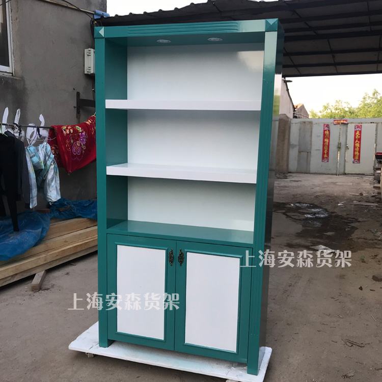 Ansen Shelf Cosmetics Display Cabinet Simple Modern Display Cabinet Beauty Salon Supplies Skin Care Products Cabinet Container