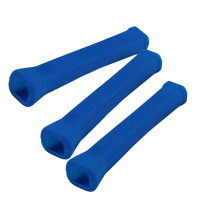 Banyan tree Tai chi soft power racket silicone handle cover racket handle protective cover Sweat-absorbing belt Blue durable 1 price