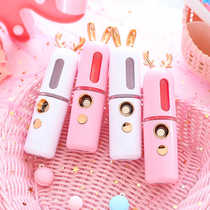 Cute girls heart antlers nano spray hydration instrument portable cold spray moisturizing facial steamer beauty instrument humidification artifact