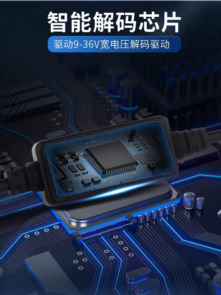 25 Models of Changan Ruixing Em60 Em80 Modified Led Headlights, Integrated High and Low Beam, Strong Light, Super Bright Car Bulbs