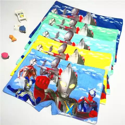 A variety of 4 male and female children's underwear Girls 'four-angle underwear Boys' underwear girls 'flat angle boys' underwear