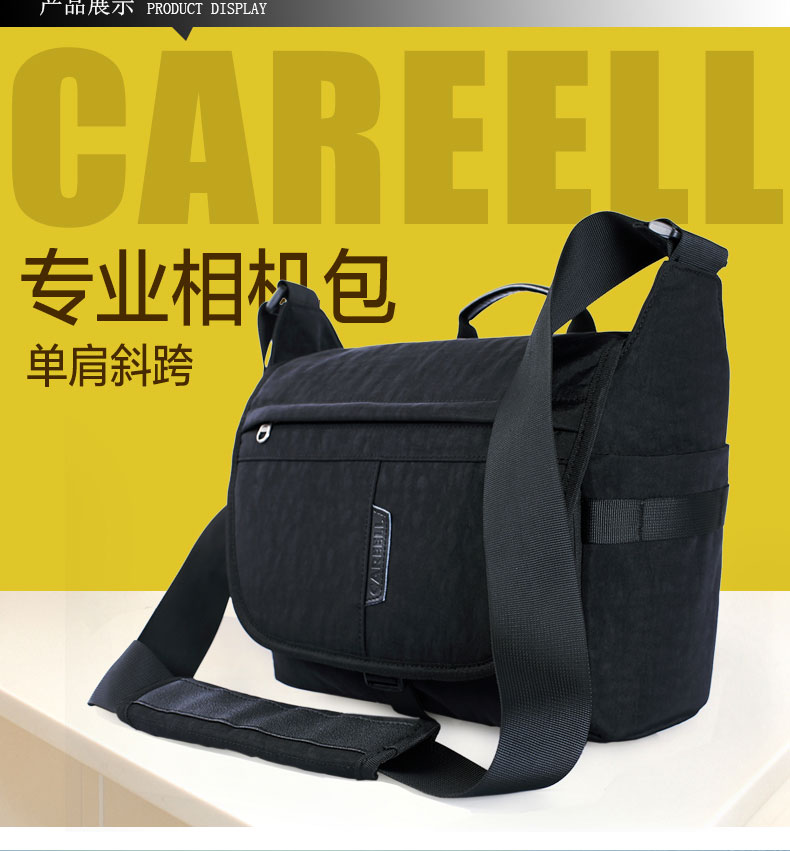 卡芮尔索尼 đơn vi máy ảnh Canon Nikon Professional SLR không thấm nước túi máy ảnh Shoulder messenger vui chơi giải trí ngoài trời - Phụ kiện máy ảnh kỹ thuật số balo lowepro
