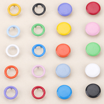 Copper five-claw button baby clothes color button baby clothes mouth towel sewn-Free button secret button button