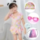 Áo tắm cho trẻ em Cô gái áo tắm một mảnh Cô gái nhỏ Puff Sleeve Đồ bơi cho bé Học sinh Big Kids Váy công chúa Áo tắm - Bộ đồ bơi của Kid