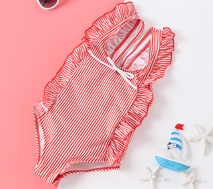 Đồ bơi cho bé gái Bé Baby Siamese Ruffle Bikini Kids Áo tắm cho bé gái Công chúa Đồ bơi - Bộ đồ bơi của Kid đồ bơi cho bé gái 14 tuổi