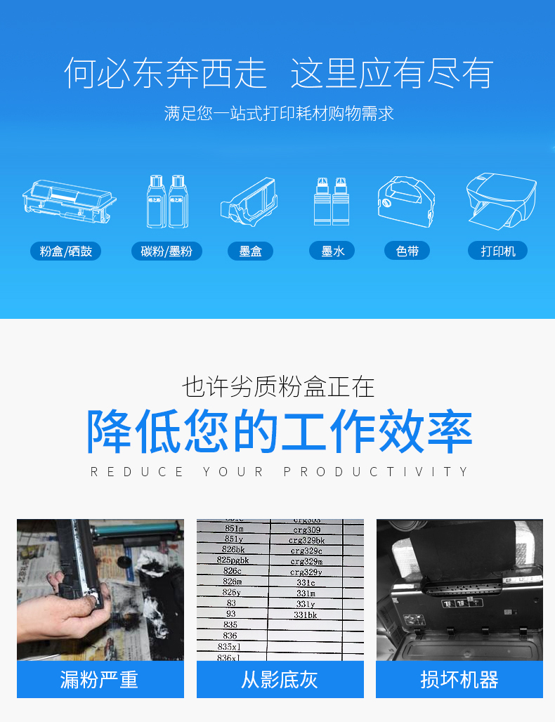 Brother mực gốc TN-2325 hộp mực mực MFC-7380 DCP-7080D DCP-7180d MFC-7880DN MFC-7480d HL-2260 2260D - Hộp mực