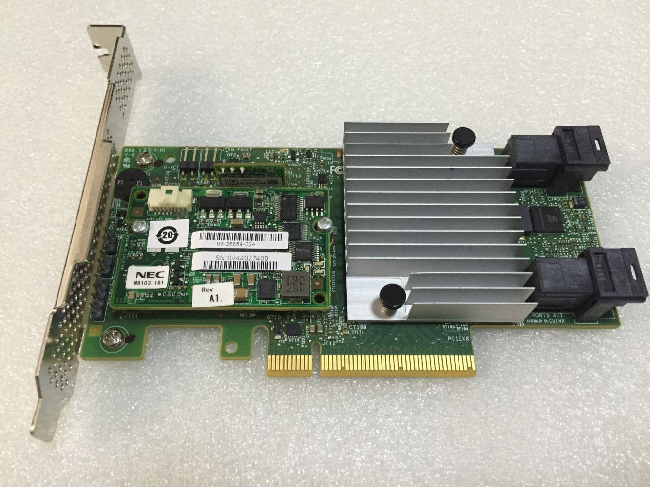 Original installation LSI SAS 9362-8i 12Gb s 1GB cache array card