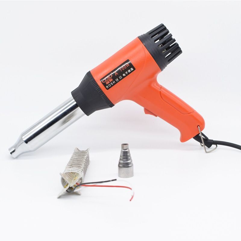 Thermoregulation hot wind gun 1000W Handheld heating type small hair dryer Baking Gun Tool Industrial Heat Hair Dryer Shrink Film