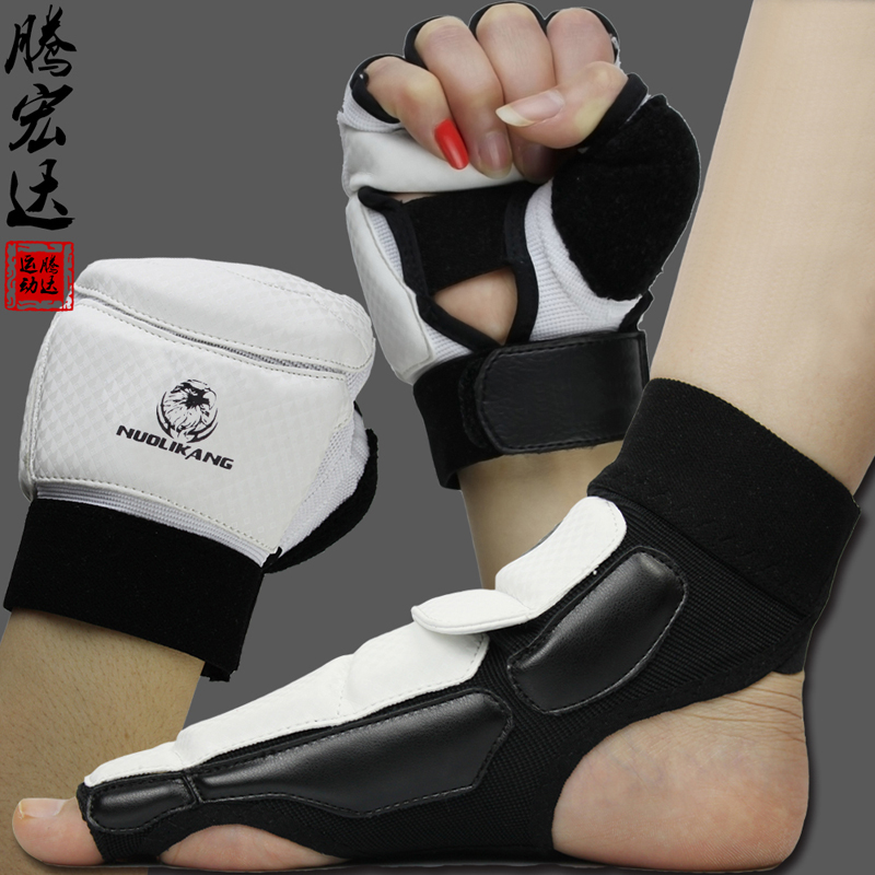 Taekwondo gloves foot cover boxing glove sanda glove protector adult child foot protector glove competition model