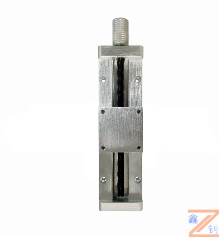 Factory direct sales dovetail sliding table one-dimensional fine-tuning sliding table welding manual slider argon arc two welding gun adjustment gun frame