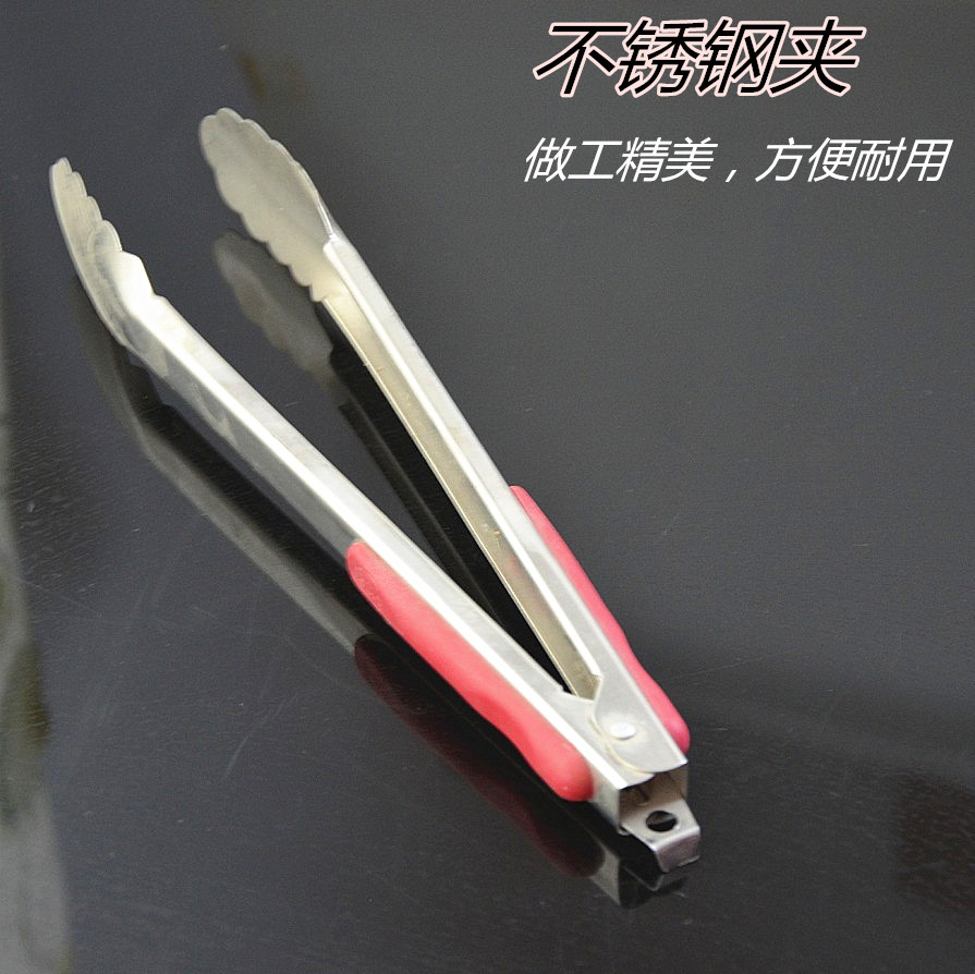 Extra thick non-magnetic barbecue clip food clip bread clip food clip stainless steel barbecue clip