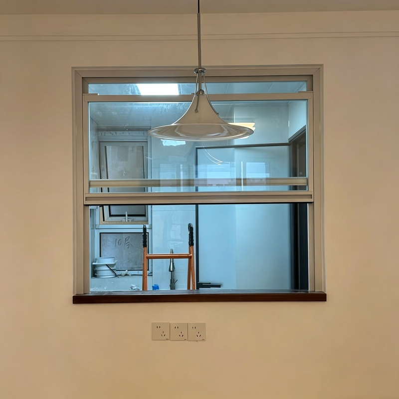 Aluminum Alloy Up-And-Down Sliding Window, Lifting Window, American-Style Lift-Up Window, Glass Window with Free-Stop Feature, Food Delivery Lift Window Aluminum Alloy Up-And-Down Sliding Window, Lifting Window, American-Style Lift-Up Window, Glass Window with Free-Stop Feature, Food Delivery Lift Window