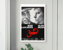 Scorpio Scorpio 1973 Michael Wenner Alain Delon Poster