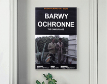 Poster black curtain 1977 Krihtov Zanussi