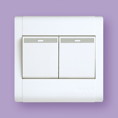 Promotion Hon Goose Switch Socket Congü A86 Type Two Open Single Control Double Link Single Road Switch Dilian panel