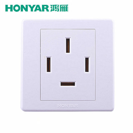 Promotion Hongyan 380V - 440V 3 - phase four - phase 16A25A clad dark four - hole plug panel