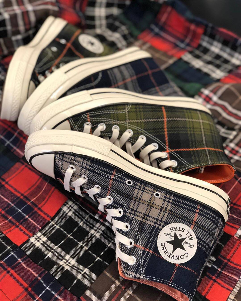 Giày converse cao cấp Converse 1970S lưới cao cấp Samsung tiêu chuẩn 162403C 162404C 162406C - Plimsolls giày lười thể thao nam