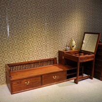 QAY home simple modern practical All solid wood bay window cabinet Mini dresser practical bed tail stool sofa