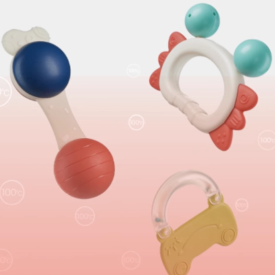babycare手摇铃新生婴儿玩具益智