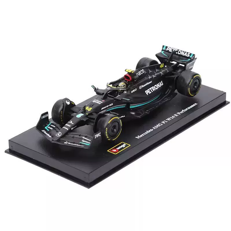 Почтовая марка 1:43 Mercedes-Benz Mercedes AMG Hamilton W14 Формула F1 модель сплавной автомобильной модели
