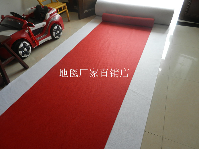 Lễ kỷ niệm một lần tổ chức lễ cưới đỏ thảm đỏ thảm đỏ xám chải trắng nhà máy trực tiếp thảm trải sàn văn phòng
