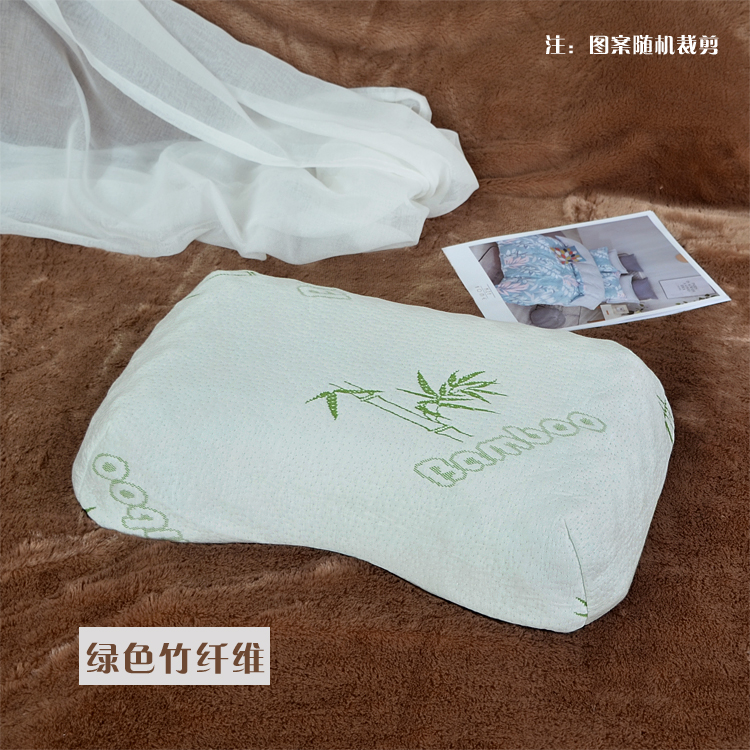 Mùa hè thoáng khí gối cao su Thái đặt hình bướm đẹp vai bảo vệ cổ tử cung đốt sống phụ nữ gối cao su một cặp - Gối trường hợp gối chữ c